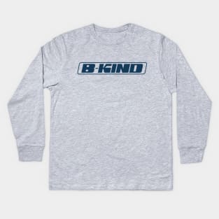 B-KIND (blue) Kids Long Sleeve T-Shirt